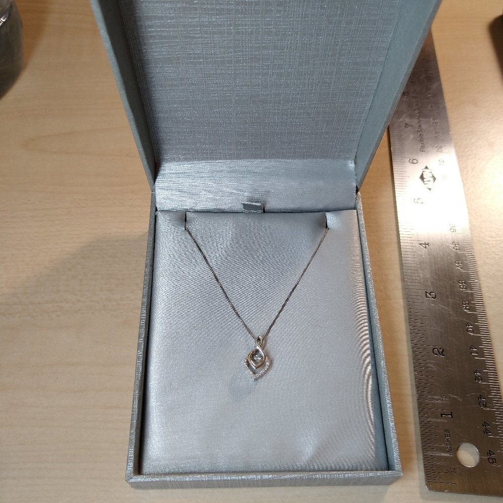 Zales Unstoppable Love Diamond Infinity Necklace